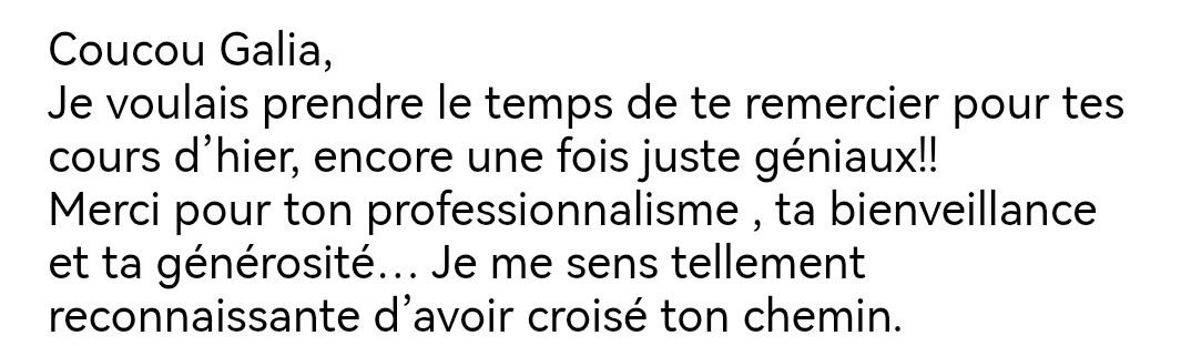 Témoignage cours de danse adultes débutants, Genève Lausanne